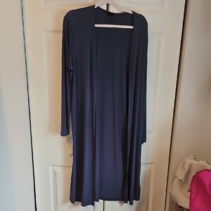 torrid Deep Navy Long Duster